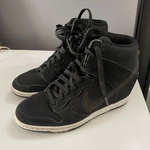 Nike Wedge Sky Hi Dunk Sneakers Women’s Size 7.5